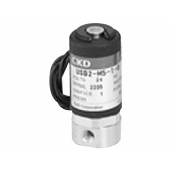 CKD喜開理多種流體小型直動(dòng)式2通電磁閥USB2-M5-2-DC12V