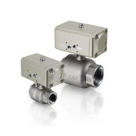 CKD喜開理氣控式球閥2?3通CHG-X2-50-OB-AC100V